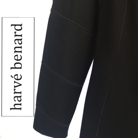 Harvé Bernard by Bernard Holtzman Wool Coat Sz 8 - Picture 2 of 8